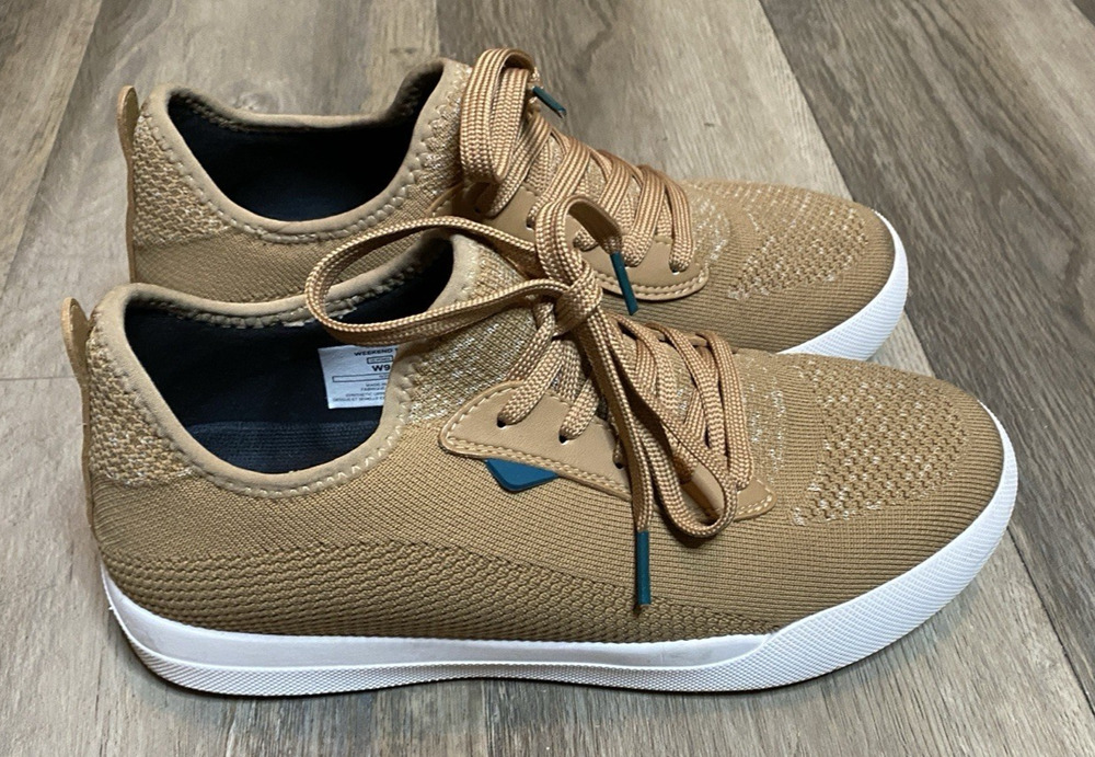 Vessi Oak Brown Weekend Classic Waterproof Sneakers Casual Shoes Womens Size 9